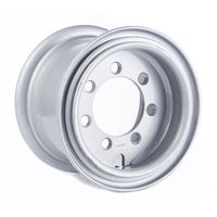 3.00-8 5/80/115 15 ET0 SILVER RAL9006 LIANYUNGANG ALLEN IRON STEEL 860@10